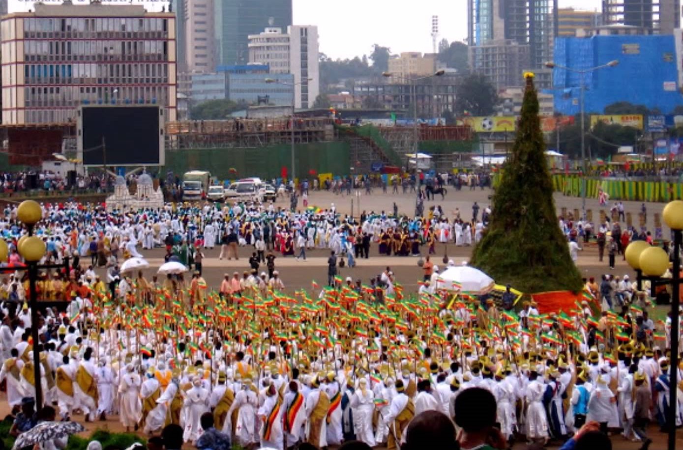 የኢትዮጵያ የመስቀል በዓል አከባበር